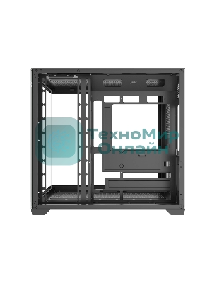 Компьютерный корпус без блока питания PCCooler C3T700 BK, Midi-Tower, TG, no fans, 1xUSB-A 3.0 + 1xUSB-A 2.0 + 1xUSB-C, ATX, mATX, mITX черный