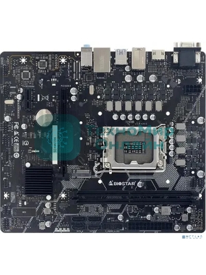 Материнская плата Biostar H610MH D5, LGA 1700, Intel H610, 2xDDR5, 4xSATA, 1xM.2 PCIe 3.0 x4, 1xPCIe 4.0 x16, 1xPCIe x1, 1xHDMI, 1xVGA, 1x 1Gb LAN, 4xUSB-A 2.0, 2xUSB 3.2 Gen 1, 3x3.5 мм, mATX