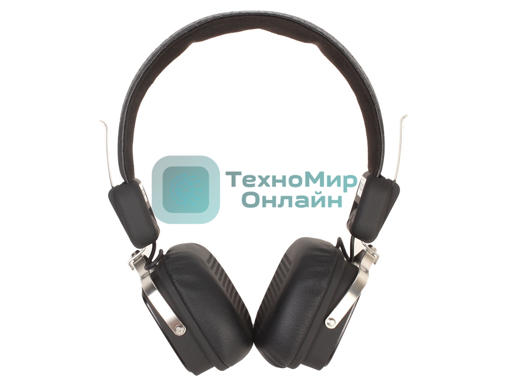 Беспроводные/проводные наушники Ginzzu GM-571BT черный, накладные, Bluetooth + Jack 3.5 мм, до 8 ч