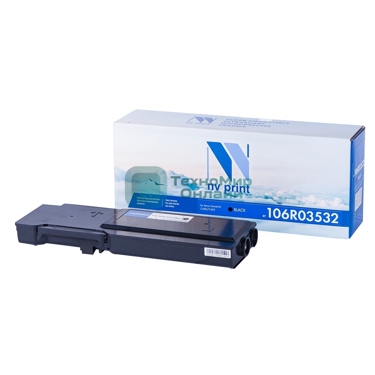 Картридж лазерный NVPrint совместимый NV-106R03532 черный для Xerox VersaLink C400/C405 (10500k)