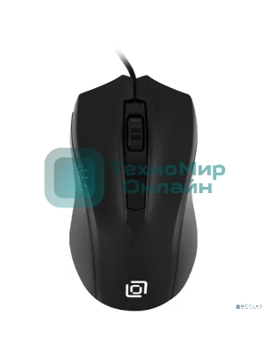Комплект клавиатура+мышь Oklick 620M проводной, USB, 1200 DPI, чёрный