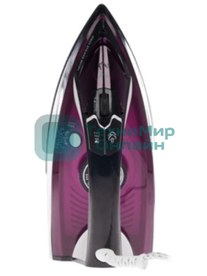 Утюг Centek CT-2344 фиолетовый/белый, 2200 Вт, 45 г/мин, 145 г/мин, 320 мл