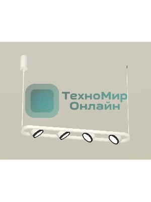 Светильник Ambrella light XB9163101/4 SWH/PBK белый песок/черный полированный GX53 (C9163, N8113)