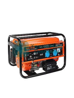 Генератор бензиновый PATRIOT Max Power SRGE 3500E 474103150 Двигатель: 4т, OHV, АИ-92, 210 сс, 7 л.с; Напряжение: 1ф, 220В, 50Гц, AVR; Мощность ном/макс: 2.5/2.8 кВт