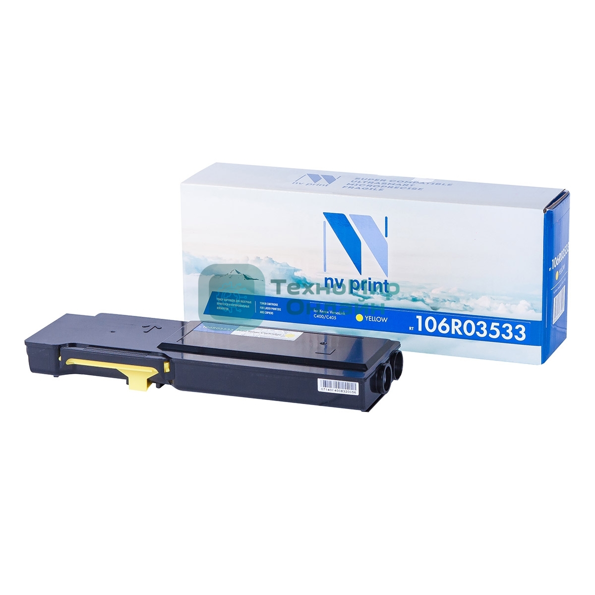 Картридж лазерный NVPrint совместимый NV-106R03533 Yellow для Xerox VersaLink C400/C405 (8000k)