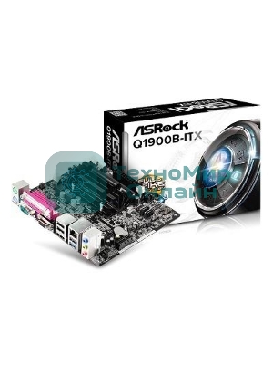 Материнская плата Asrock Q1900B-ITX mini-ITX AC`97 6ch(5.1) GbLAN+VGA+HDMI