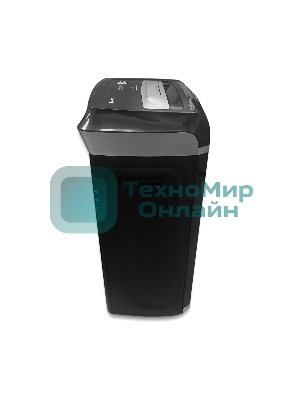 Шредер ГЕЛЕОС УМ35-4 (DIN P-4) фрагмент 3,9x30мм, 26 листов (70гр./м²), 35 литров, Уничт.скобы,скрепки,пл.карты,CD. TouchGuard.JamFree.ECO