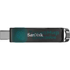 Флешка USB Sandisk CZ460 Ultra (SDCZ460-256G-G46), 256Gb, USB 3.1 Type-C, R/W 150/30, черный