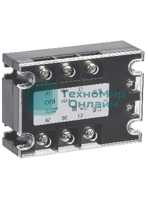 Реле твердотельное OSS-1 40А 380В AC 3-32В DC ONI OSS-1-3-40-B