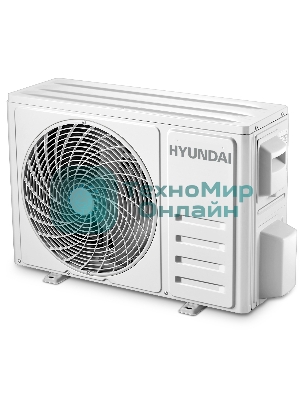 Кондиционер сплит-система Hyundai HAC-24/T-PRO 24000 BTU, 70 м², 31/47 дБ, охлаждение, обогрев, осушение, белый