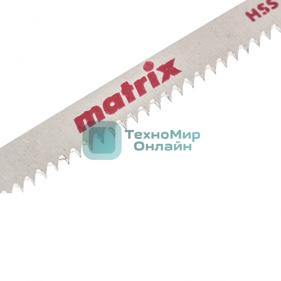Полотна для электролобзика Matrix по пластику, 3 72 x 2 мм