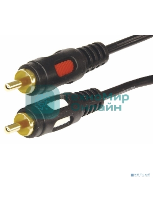 Шнур Rexant (17-0145) 2RCA Plug - 2RCA Plug 3М (GOLD)