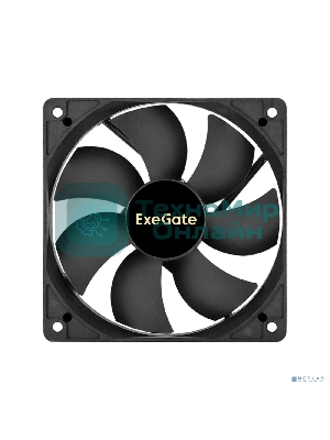 Вентилятор для корпуса ExeGate EX12025S3P-24 черный, 120 мм, 2100 об/мин, 35 дБ, 3 pin