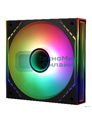 Вентилятор для корпуса Thermalright TL-M12-S (120x124x25мм, 4-pin PWM, ARGB, 47.6CFM, 23.2dBA, 1500RPM, черный)