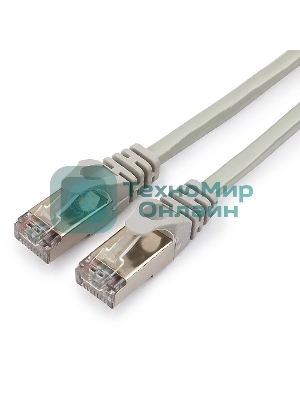 Патч-корд FTP Cablexpert cat.6, 1.5м, литой, многожильный, серый