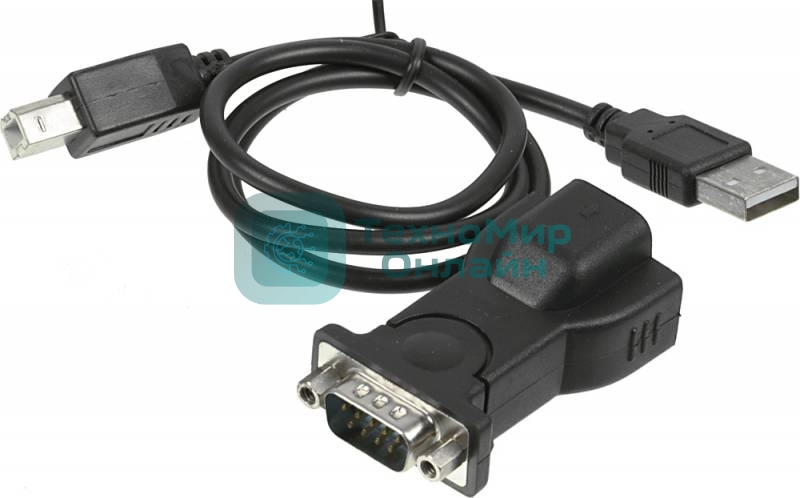 Адаптер USB2.0 Ningbo X-Storm USB-COM-ADPG (BF-810) COM 9-pin (m)/USB A (m) 0.8м