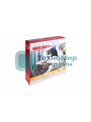 Теплый пол Rexant Standard RND-140-2100 (2100Вт/140м/S обогрева, м2: 13,0-17,5) (двух жильный)