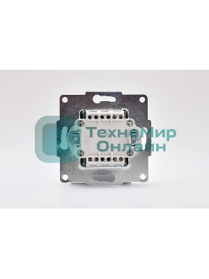 Механизм выключателя 2-кл. 1п СП Karina 10А IP20 бел. LEZARD 707-0288-101