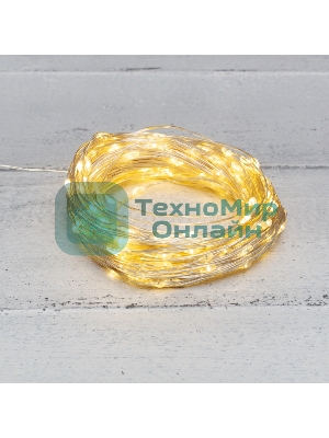 Гирлянда Neon-night Роса с трансформатором 100 м, 1000 LED, теплое белое свечение