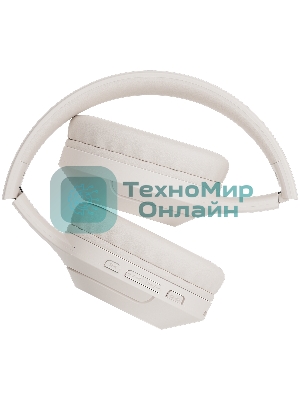 Гарнитура Canyon BTHS-3 бежевый, беспроводная + проводная, Bluetooth