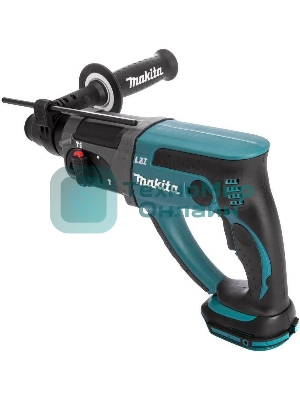 Перфоратор Makita DHR202Z аккумуляторный SDS+ DHR202Z 18В,Li-ion,3реж,1.9Дж,0-4000у\м,3.5кг,чем,подсв,б\акк и з\у,совмест с 4А·ч Li-ion