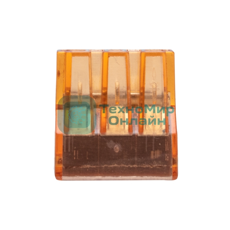 Экспресс-клемма Rexant СМК 773-606 с пастой, 6-проводная 0,75-4 мм² (50 шт/уп)