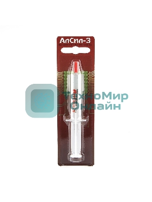 Теплопроводная паста Noname АлСил-3 20гр. шприц