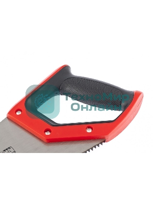 Ножовка Matrix по дереву,450 мм,зуб 2D,каленый крупный зуб 5-6 TPI,двухкомп.рук-ка MASTER