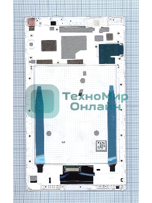 Модуль (матрица + тачскрин) для Lenovo Tab 4 TB-8504 белый с рамкой