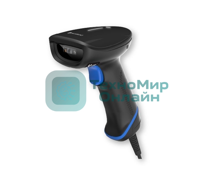 Сканер штрих-кода ручной Newland HR2000 2D имидж, проводной, RS232, USB, черный, без подставки