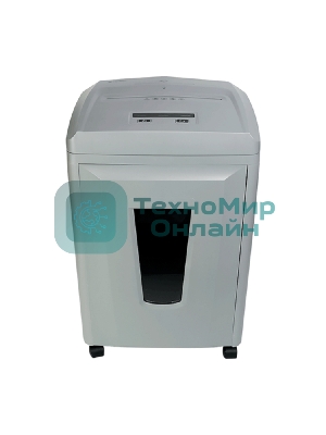 Шредер Heleos УП26-7 серый (секр.P-7) фрагменты 5лист. 26лтр. пл.карты CD