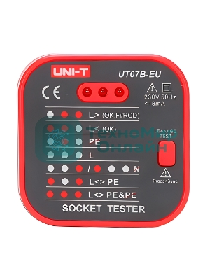 Тестер розеток UNI-T UT07B-EU 