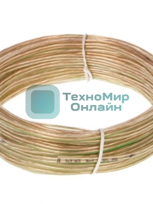 Акустический кабель Cablexpert CC-TC2x0,5-10M, прозрачный, 10 м, бухта