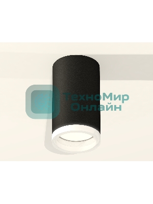 Светильник Ambrella Light XS6323040 SBK/FR черный песок/белый матовый MR16 GU5.3 (C6323, N6245)
