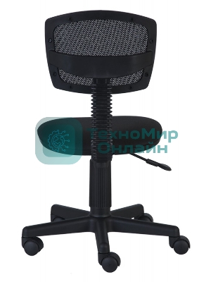 Кресло Бюрократ CH-299NX/15-21 черный, сетка, 120 кг, механизм качания