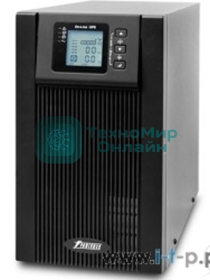 Источник бесперебойного питания Powerman Online 3000 Plus черный external battery pack (not included)(БЕЗ БАТАРЕИ)