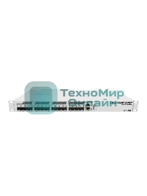 Коммутатор MikroTik CRS317-1G-16S+RM 16х SFP+, 1х 1G RJ45, SwOS или RouterOS