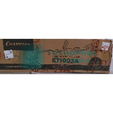 (Поврежденная упаковка) Триммер электрический Champion ET1003A 1000Вт 35см верхний двиг., изогнутая разъемная штанга 3.9кг