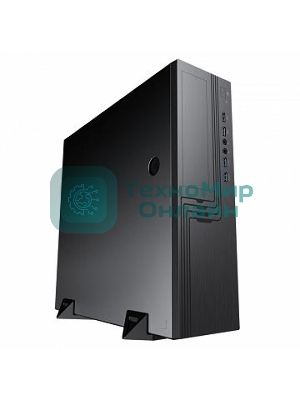 Компьютерный корпус Slim Case Powerman EL555 черный PM-300ATX 2хUSB 3.0+2хUSB 2.0,HD,Audio mATX, miniATX