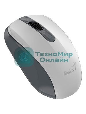 Мышь беспроводная Genius NX-8008S белый/серый, 1200 dpi, радиоканал, USB, кнопки - 3