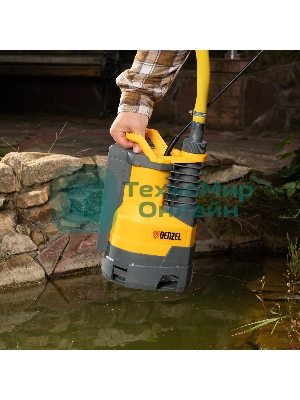Насос Denzel DPХ950 дренажный х-pro 950Вт подъем 8.5м 15500л/ч