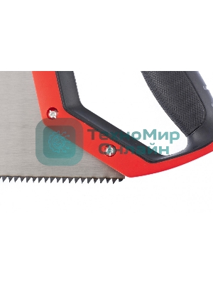 Ножовка Matrix по дереву,450 мм,зуб 2D,каленый крупный зуб 5-6 TPI,двухкомп.рук-ка MASTER