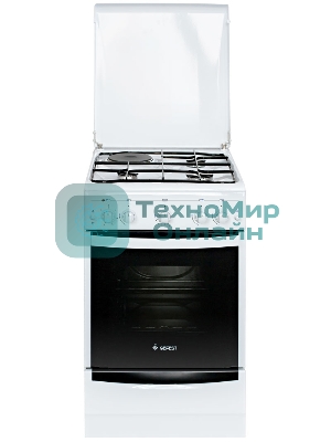 Плита комбинированная Gefest 5110-01 белый, конфорок 3 газовых и 1 электрическая, духовка газовая 52 л, 50 см x 85 см x 58.5 см