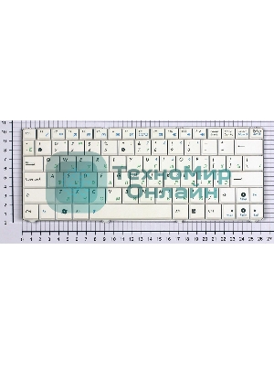 Клавиатура для ноутбука Asus Eee PC 1101 1101HA N10 N10E N10J белый