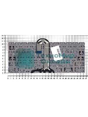 Клавиатура для ноутбука HP Chromebook 11 G7 G8 черная