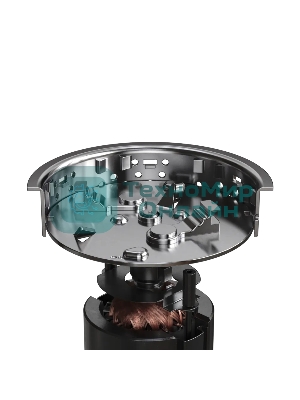 Измельчитель пищевых отходов Kuppersberg WS 750 B, High-Tech, мощность 750 Вт, 3800-4200 об/мин, защита от перегрева, авто выключение, DC мотор, шумоизоляция, уровень шума 70 дБ, черный