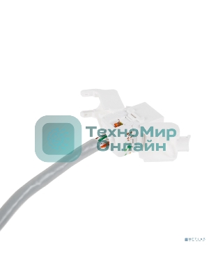 Модуль Rexant Keystone Jack RJ-45(8P8C), UTP неэкранированный, cat.5e, тип 90 градусов, самозажимной, белый