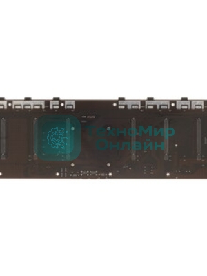 Материнская плата с процессором AFOX AFHM65-ETH8EX, Intel Celeron 847, Intel HM65, 1xDDR3L, 1xSATA, 1xmini-SATA, 8xPCIe 2.0 x16, 1xHDMI, 1x 100Mb LAN, 4xUSB 2.0, проприетарный