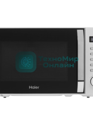 Микроволновая печь Haier HMB-DG208SA серебристый, 20 л, 800 Вт, переключатели - кнопки, поворотный механизм