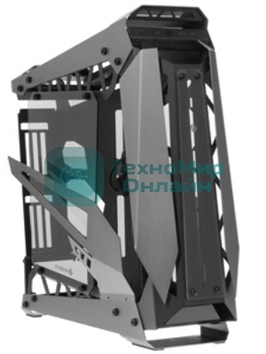 Корпус без блока питания Case Raijintek NYX PRO Titan, Full-Tower, TG, no fans, 3xUSB-A 3.0, SSI-EEB, E-ATX, ATX, mATX, mITX Gray